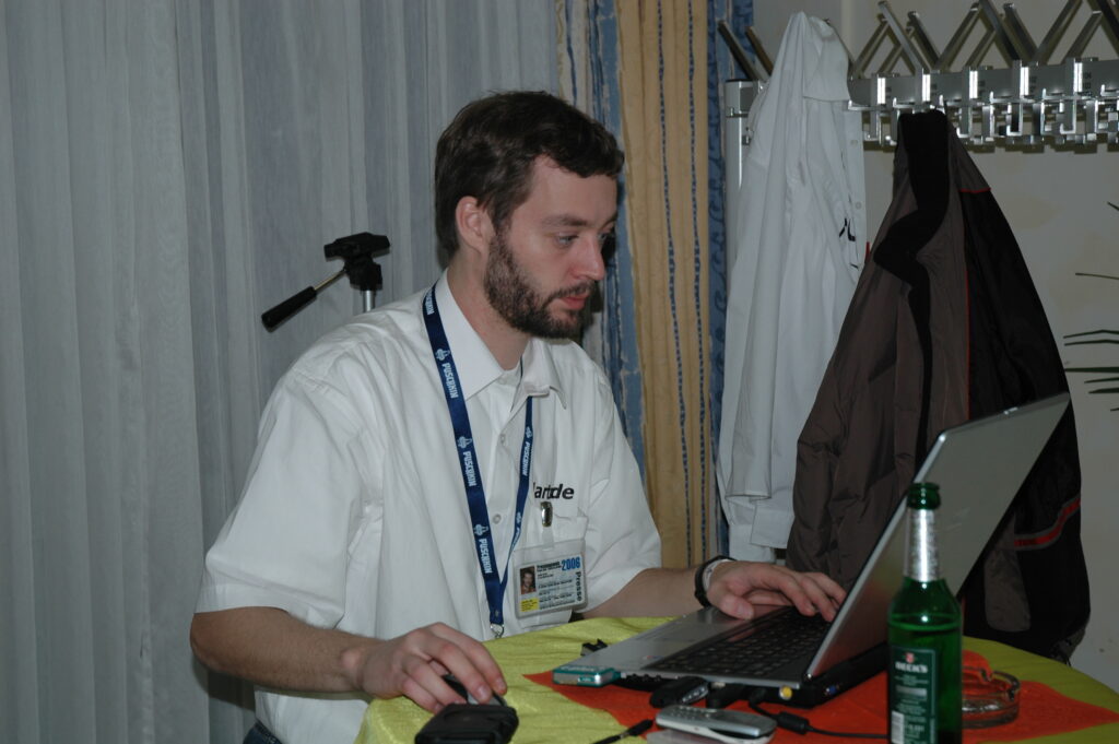 Patrick "Echse" Exner vor Ort beim "Meet the Power II" Turnier in Geiselwind