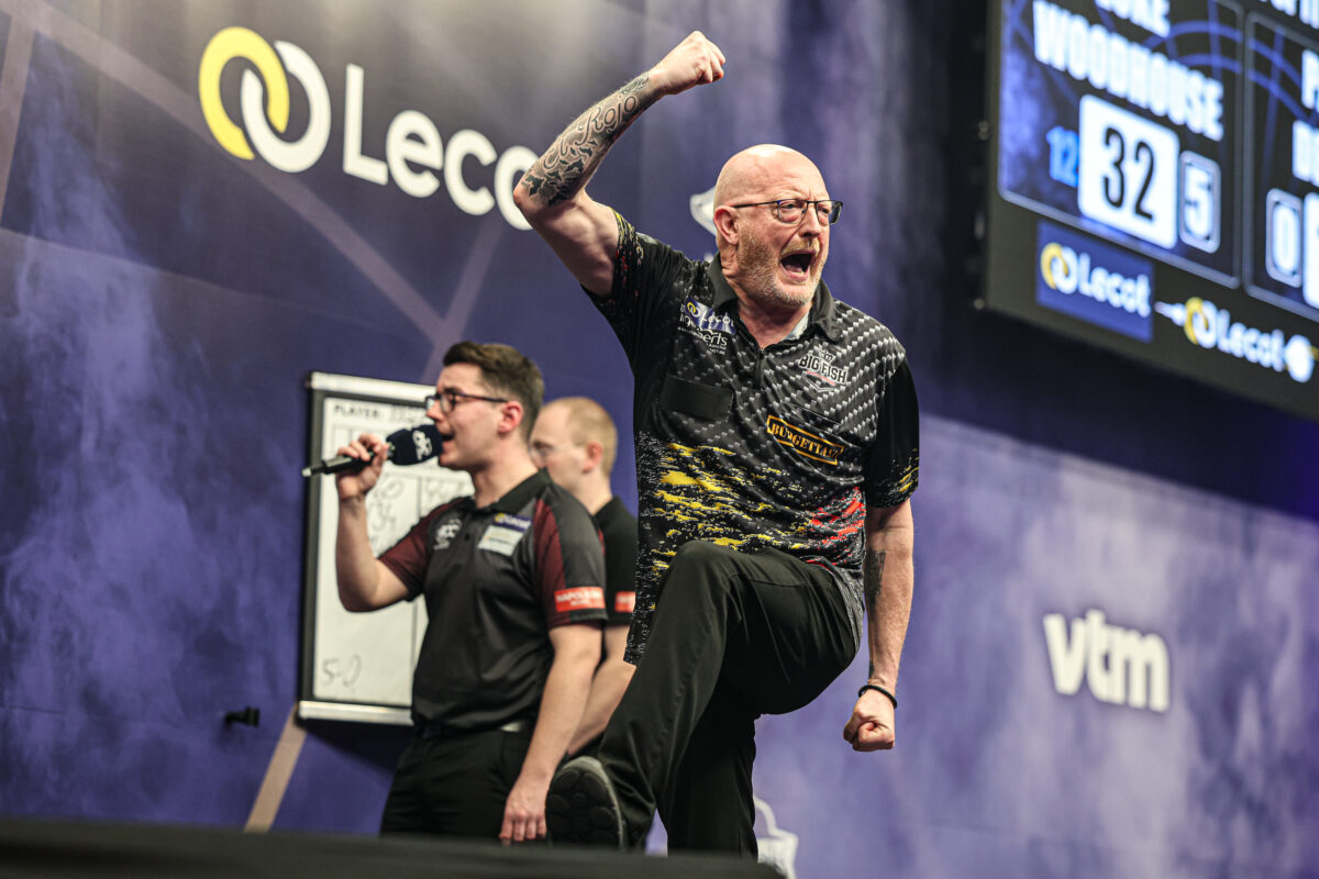 Pascal Devroey bei seinem European Tour Deb&uuml;t in Wieze