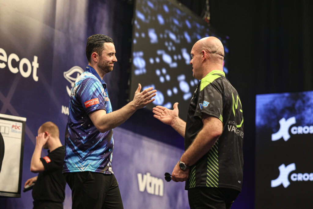 Klare Sache: Dank verbesserter Doppelquote macht es Humphries deutlich