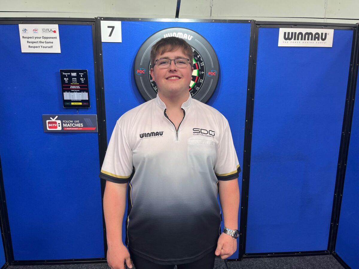 Auch bei der PDC erstmals im Rampenlicht: Nathan Potter schnappt sich seinen ersten Titel auf der Challenge Tour