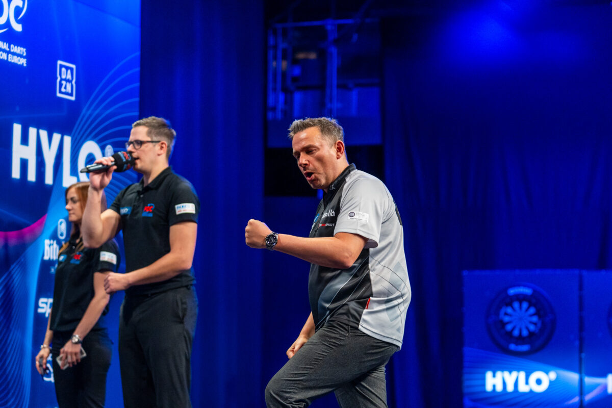 Daniel Klose gewinnt das sechste Turnier der PDC Europe Next Gen