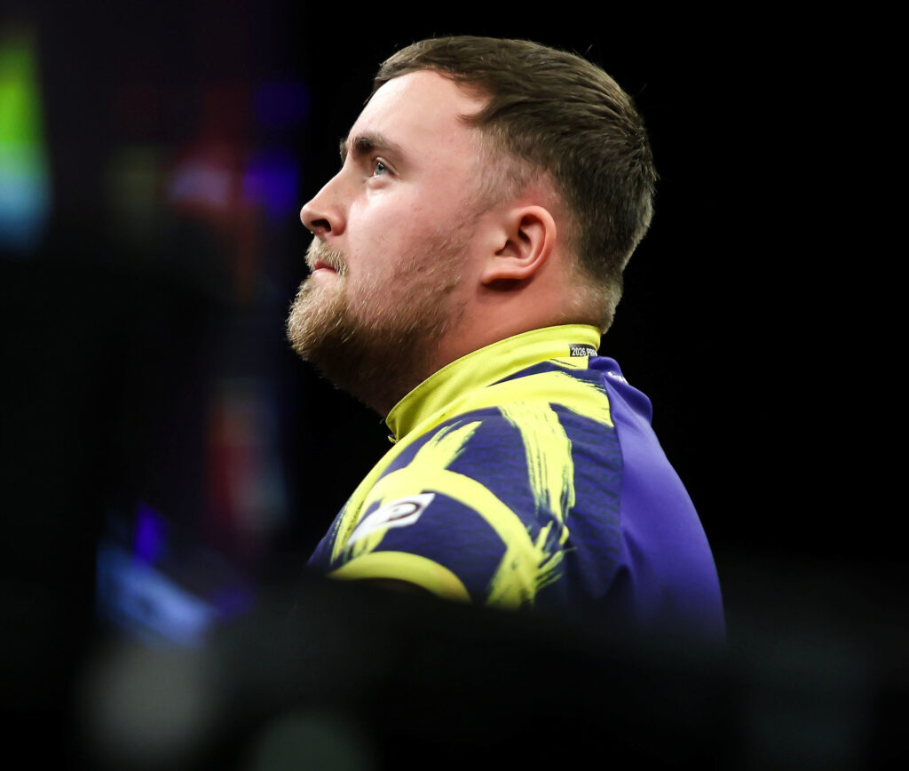 Mit 83,94 spielte Luke Littler seinen schw&auml;chsten Average im TV