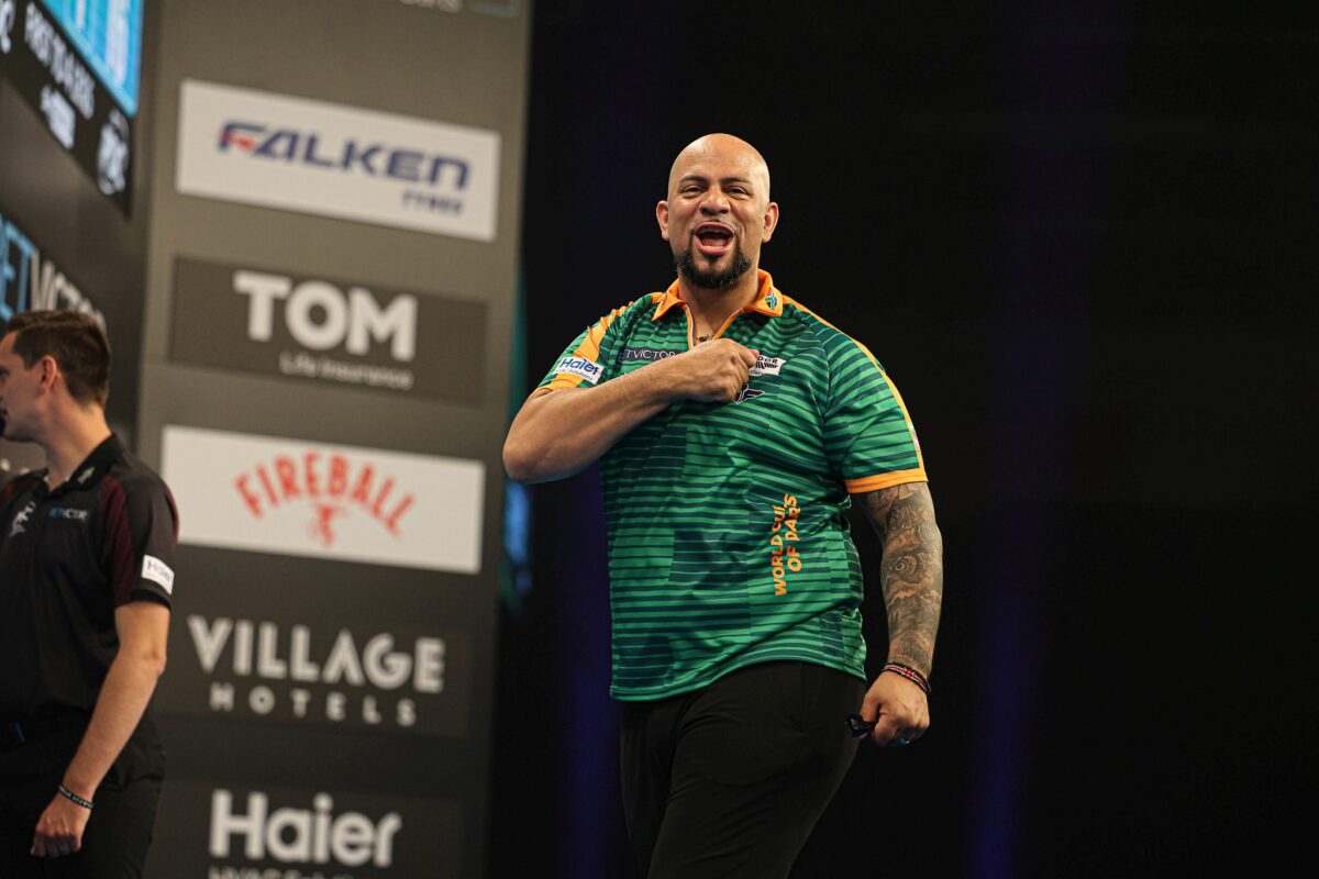Devon Petersen wird Südafrika zum 13. Mal beim World Cup of Darts vertreten