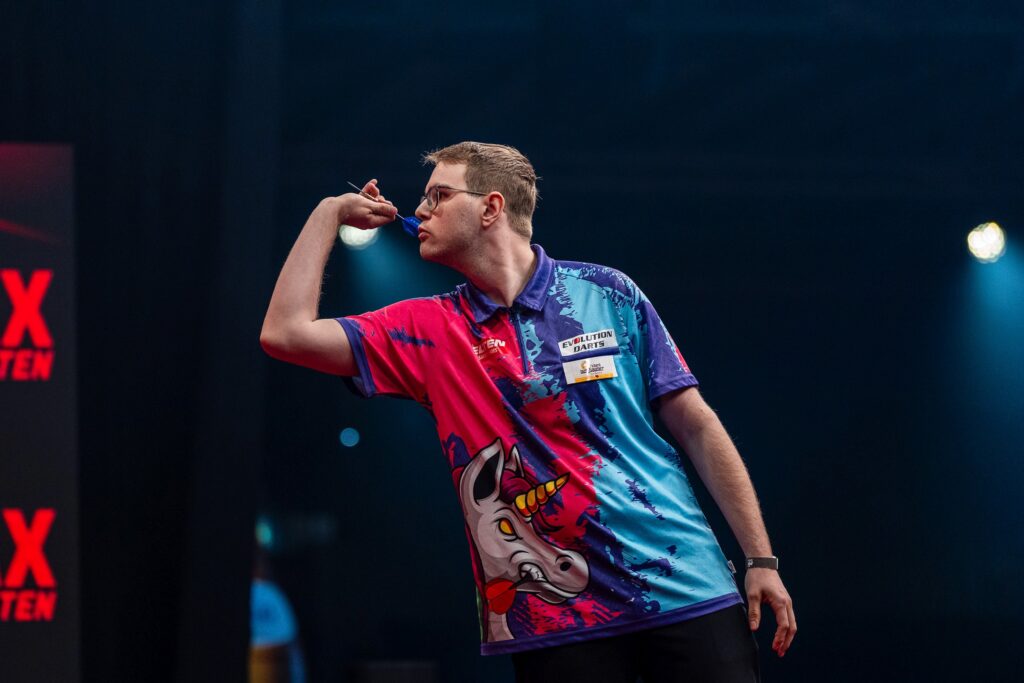 Robin Masino qualifizierte sich 2026 f&uuml;r den European Darts Grand Prix in Sindelfingen