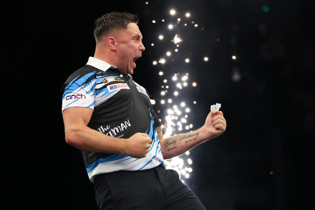 Gerwyn Price setzte mit einem 106er-Average ein Zeichen im Kampf um Platz 3