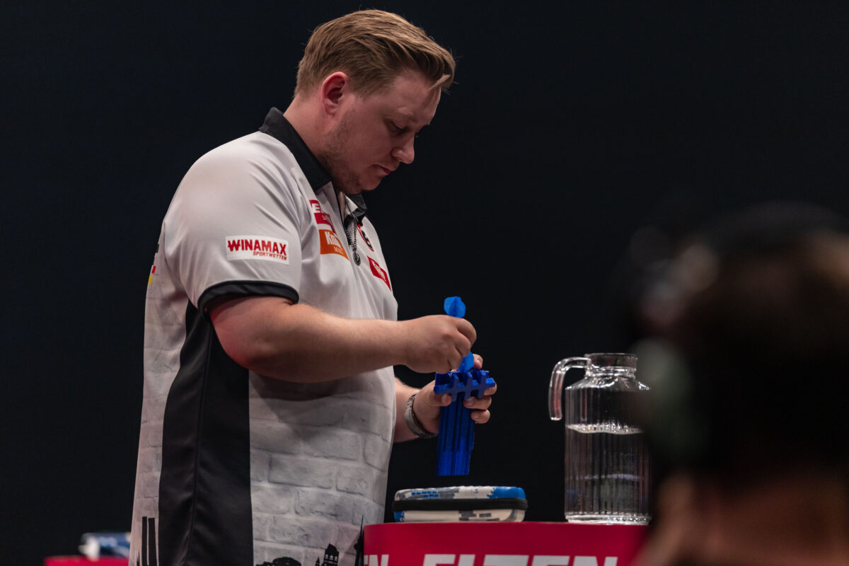 F&uuml;r Martin Schindler war im Achtelfinale der International Darts Open ebenso Schluss wie f&uuml;r Ricardo Pietreczko.