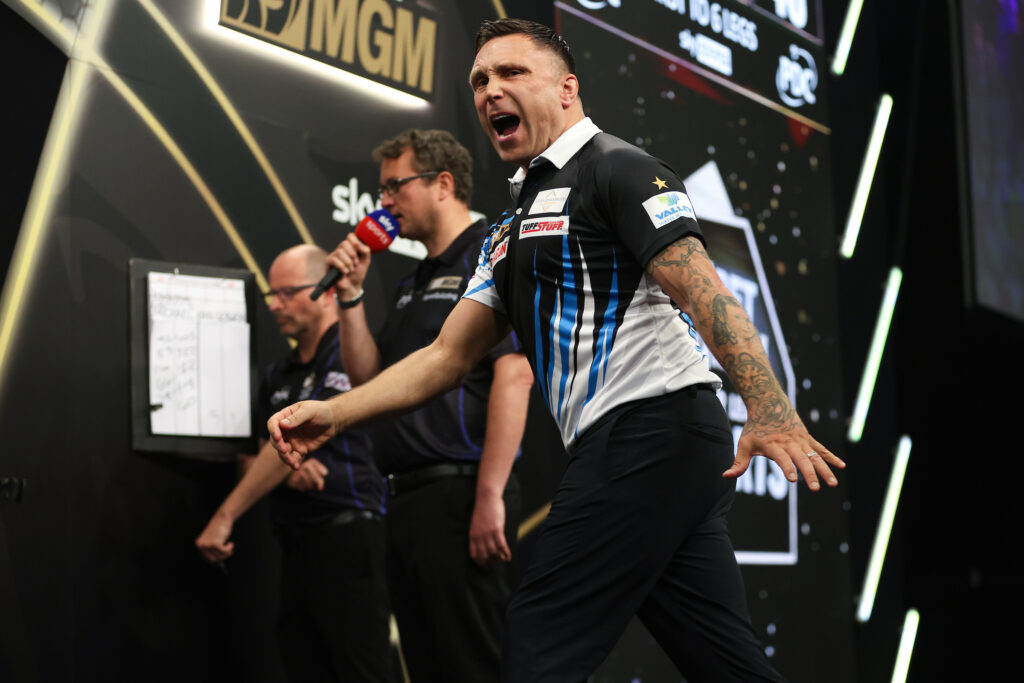2023 unterlag Gerwyn Price im Finale der Premier League gegen Michael van Gerwen mit 5:11