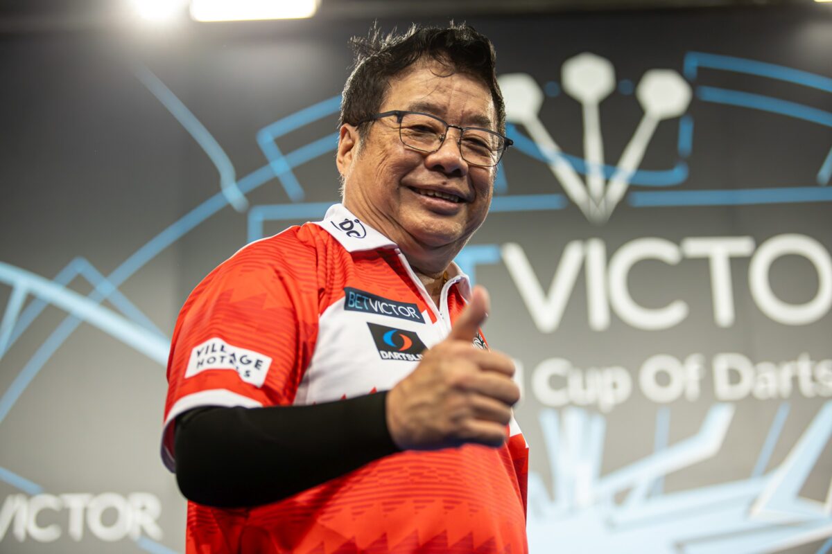 Paul Lim wird zum 13. Mal Singapur beim World Cup of Darts vertreten