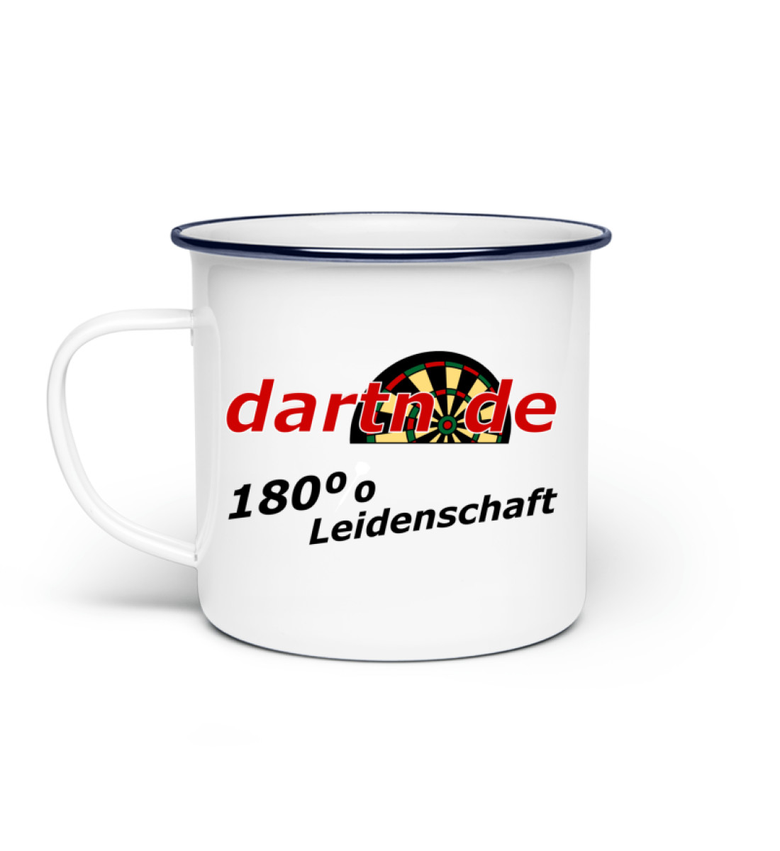 Dartn.de Emaille Tasse