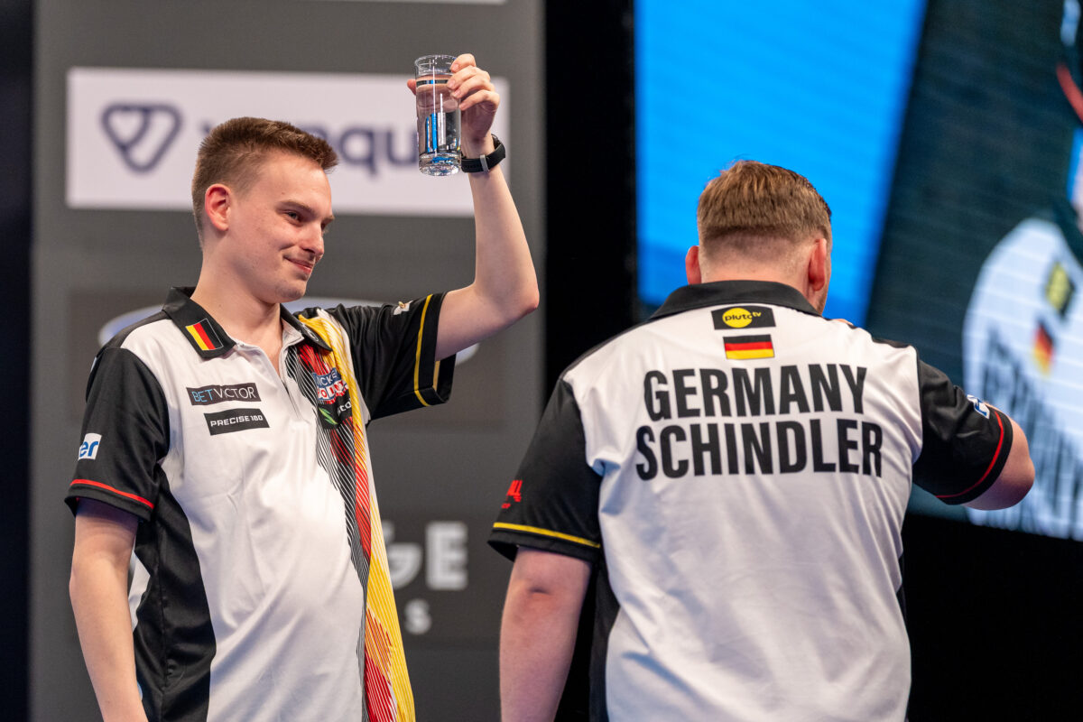 Ricardo Pietreczko und Martin Schindler haben es ins Viertelfinale geschafft