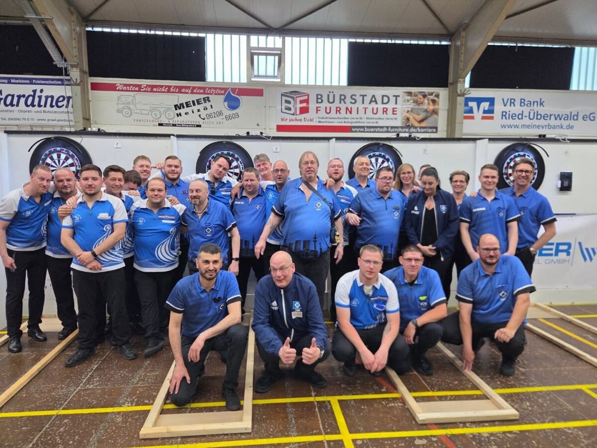 Der Vikings DC Berlin gewinnt das Finale gegen HSV Dart 1