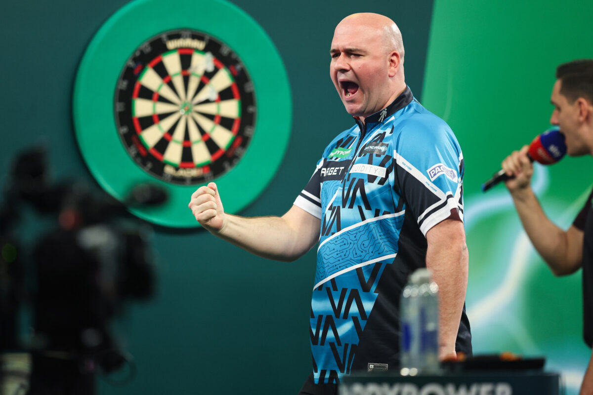 Rob Cross gewinnt das Pro Tour Turnier am Mittwoch