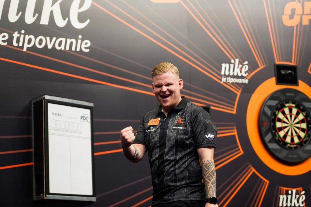Mike De Decker spielte mit 107,14 den besten Schnitt des Nachmittags