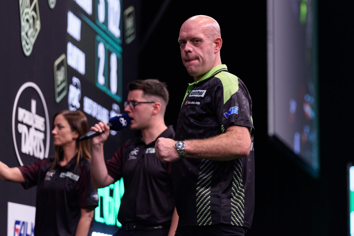 Nach 2021 gewinnt Michael van Gerwen zum zweiten Mal das Nordic Darts Masters