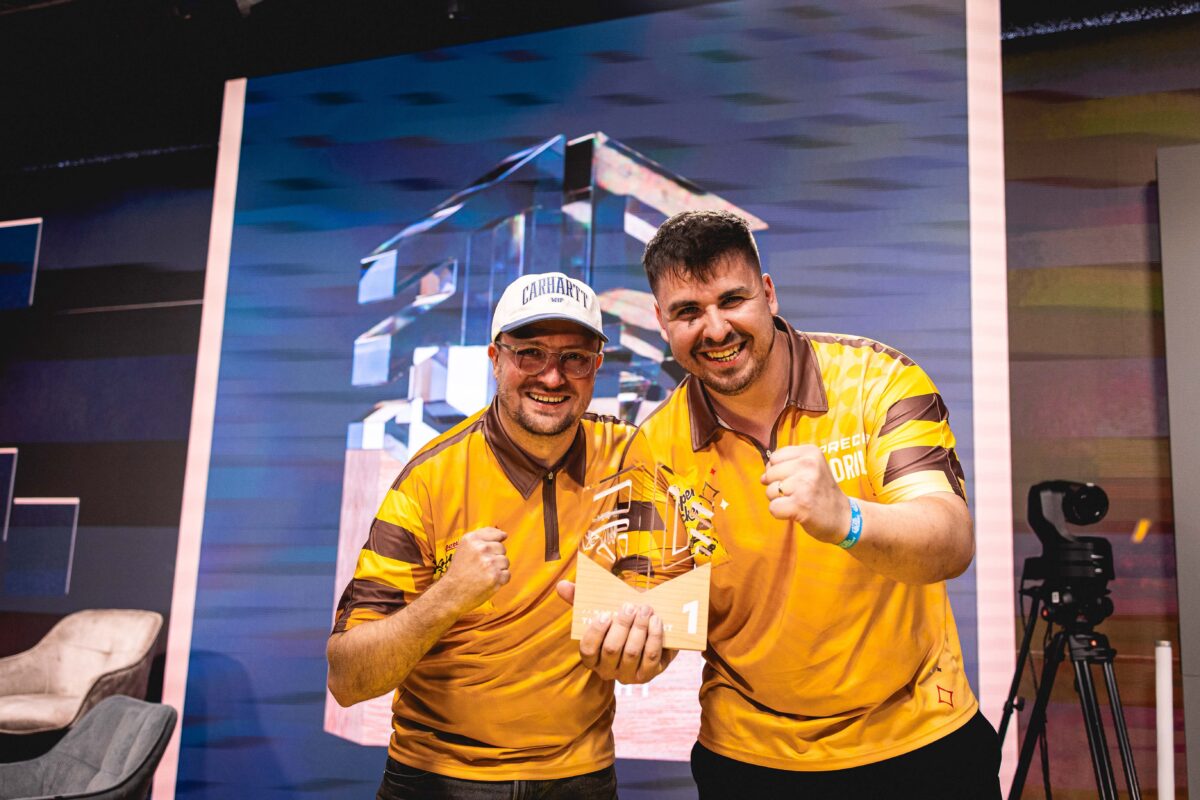 Die Sieger von The Last Flight 2026: Team Double Dipper (Twitch-Farming & Bela)