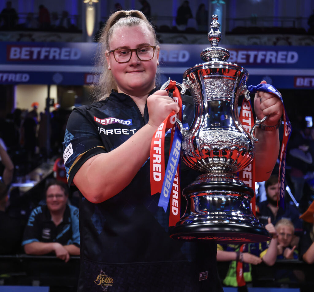 Beau Greaves gewinnt zum dritten Mal das Women's World Matchplay