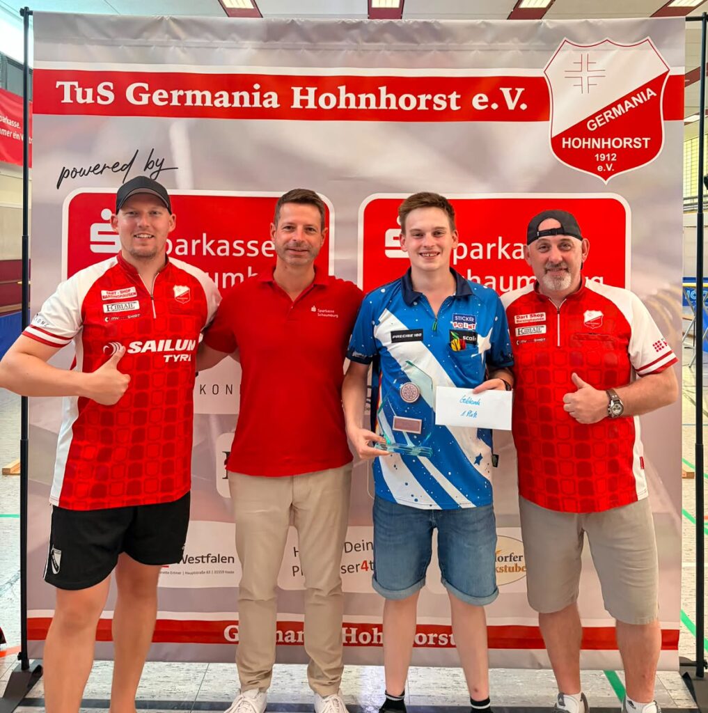 Ricardo Pietreczko gewinnt die Sparkassen Steeldart Open 2026