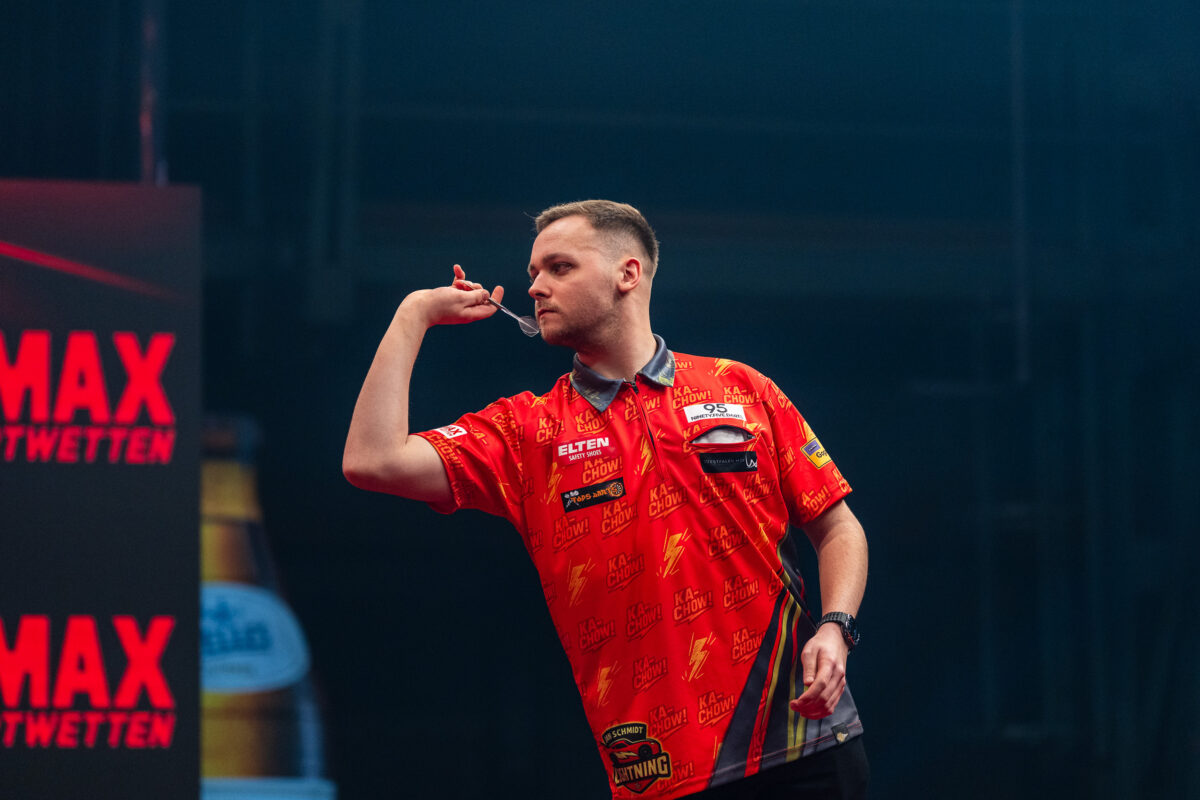 Jan Schmidt hat auf der PDC Europe Next Gen seinen Premieren-Titel gefeiert.