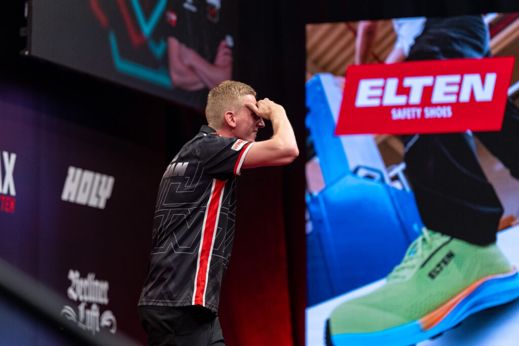 Wessel Nijman verpasste Bradley Brooks einen Whitewash