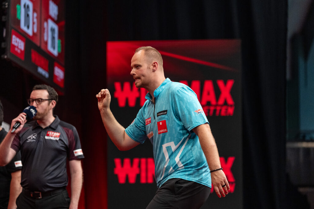 Max Hopp unterlag Krzysztof Ratajski mit 3:6