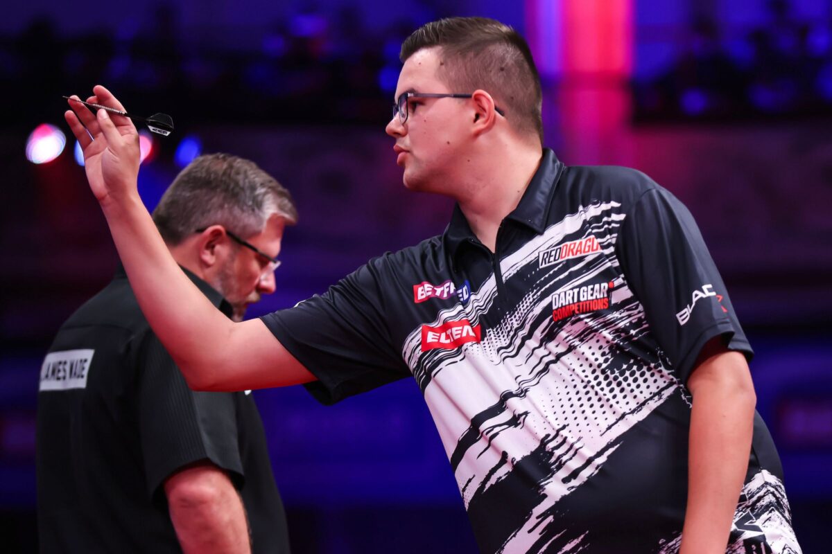 Gian van Veen bezwingt James Wade beim World Matchplay 2026