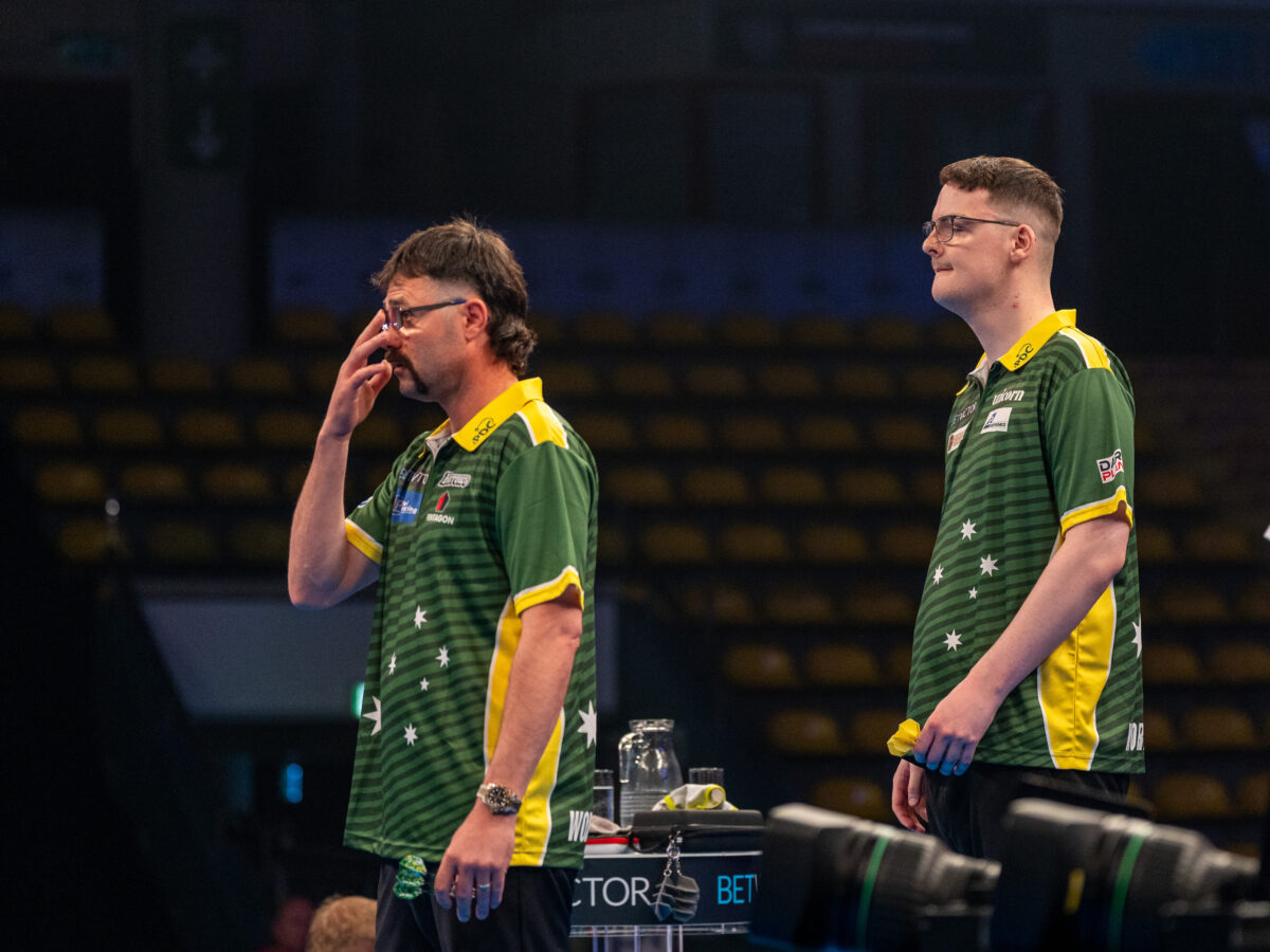 Damon Heta und Adam Leek stehen im Viertelfinale