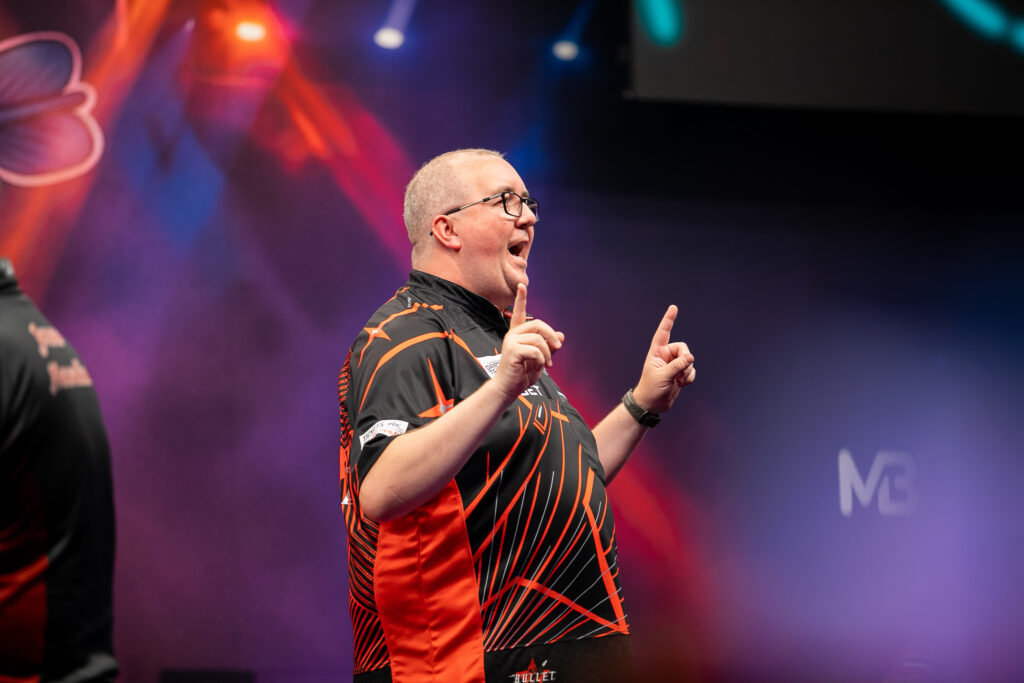 Stephen Bunting hatte mit Jonas Masalin keine Probleme