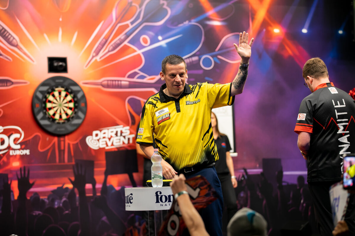 Mit dem zweiten Viertelfinale der Saison ist Dave Chisnall dem World Grand Prix einen gro&szlig;en Schritt n&auml;hergekommen.