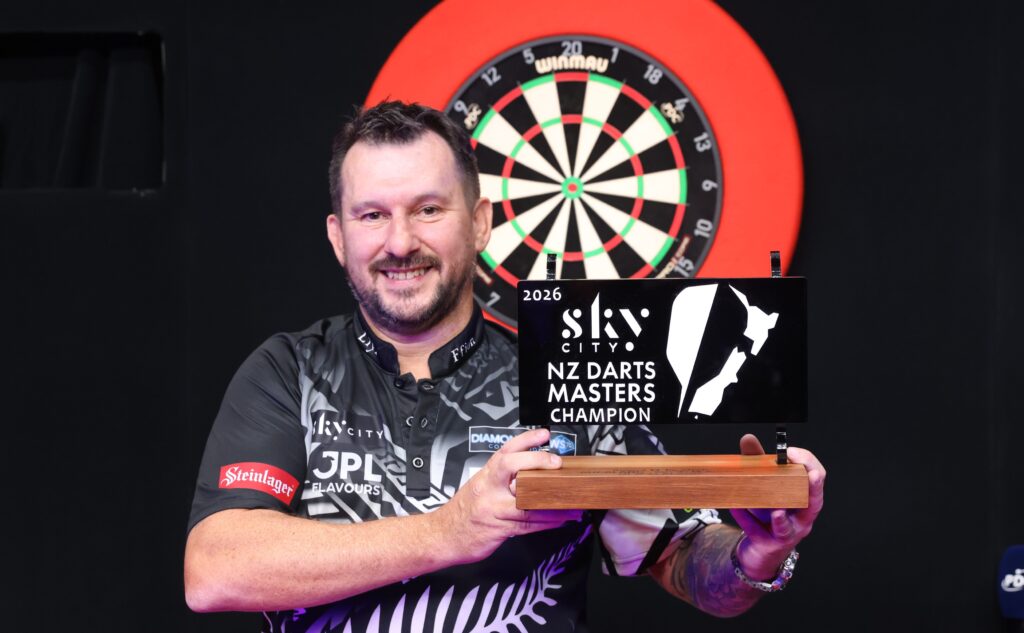 NZ Darts Masters 2026 Jonny Clayton gewinnt das NZ Darts Masters 2026