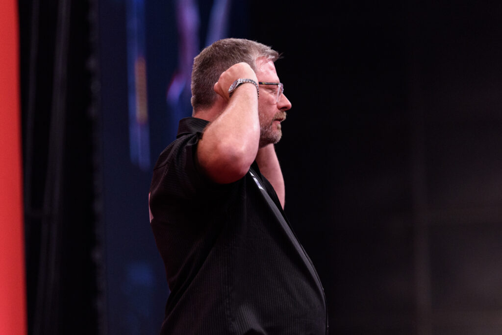 Auch im sechsten Aufeinandertreffen war James Wade gegen Wessel Nijman erfolgreich