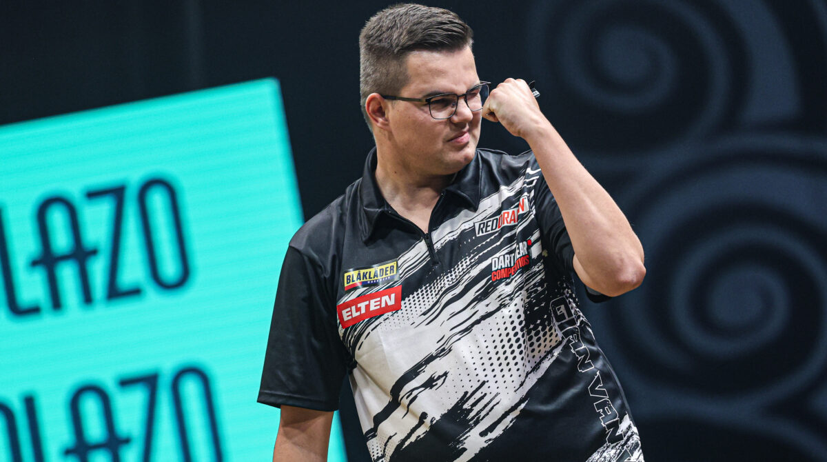 Der topgesetzte Gian van Veen macht sich auf den Weg f&uuml;r einen ersten European-Tour-Titel.