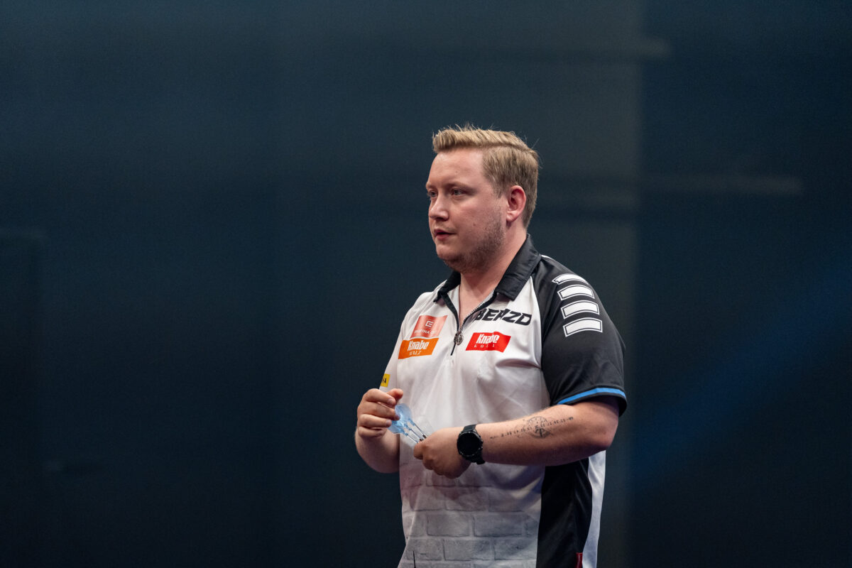 Es war kein schlechter Auftritt, dennoch unterlag Martin Schindler gegen Wessel Nijman im Decider