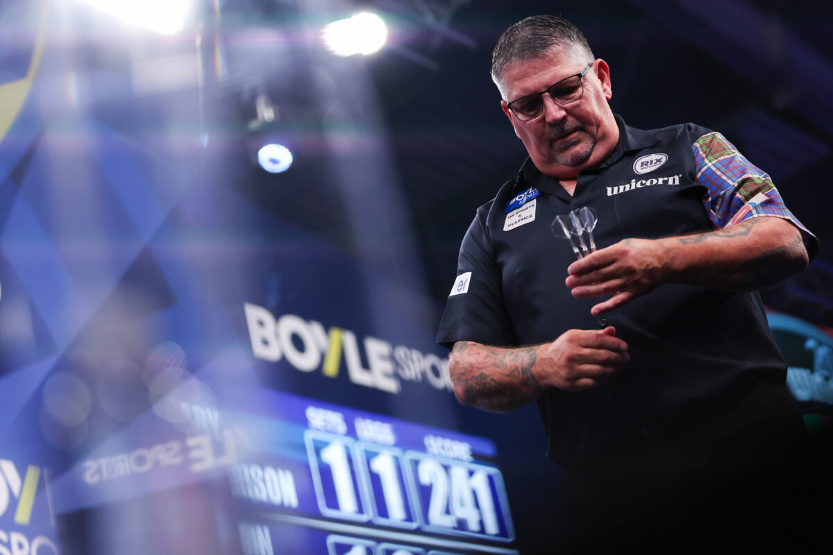 Gary Anderson beim World Grand Prix 2026