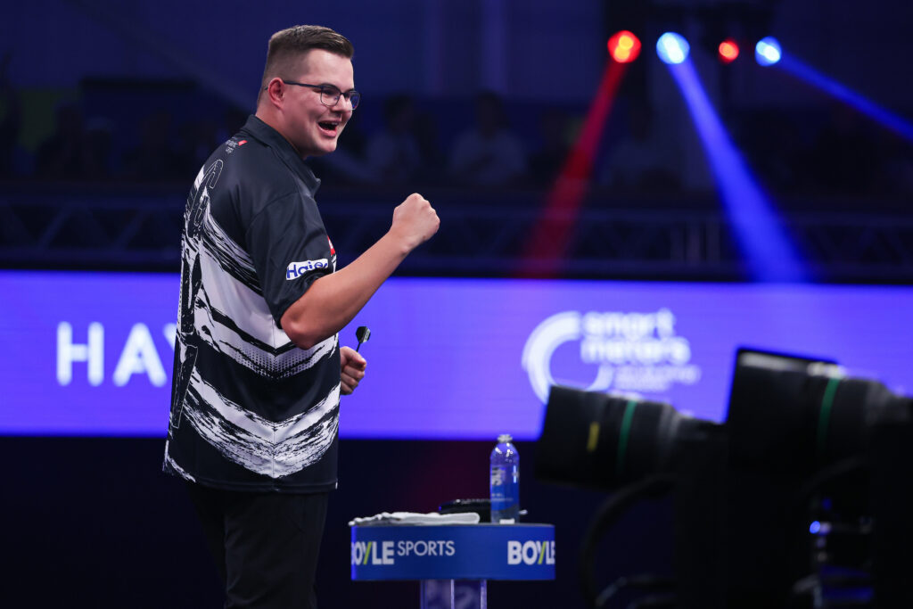 Wie schon beim World Matchplay kommt es zum Viertelfinale zwischen Gian van Veen und James Wade.