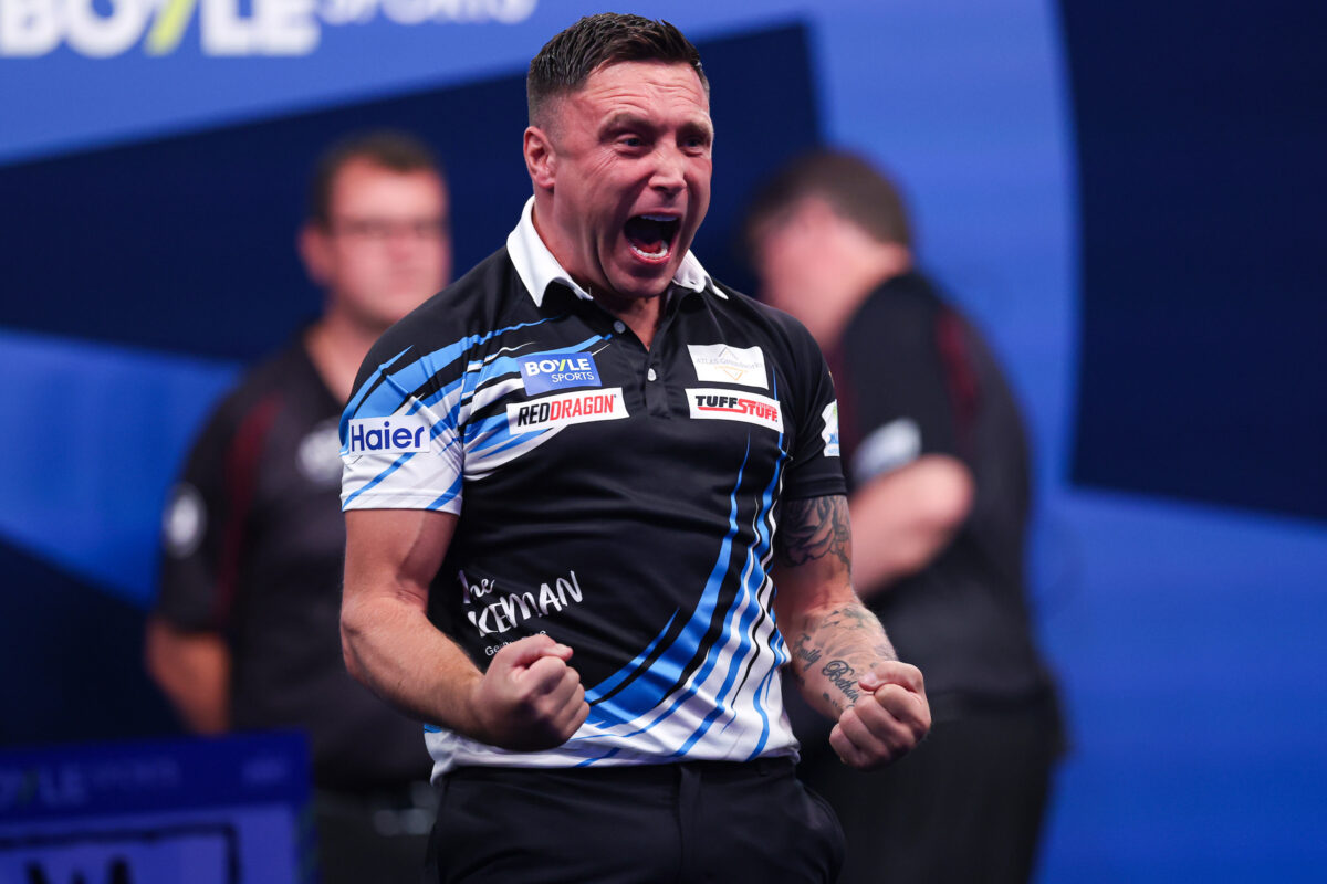 Für Gerwyn Price ist es das dritte Major-Finale in Serie.